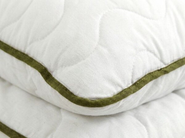 Prešiti vzglavnik STELLA ALOE VERA 70x90 cm, bel