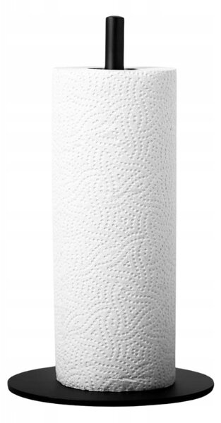 Namizno kovinsko stojalo za papirnate brisačke 32cm črno