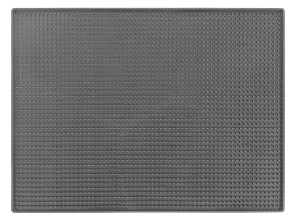 Siva gumijasta odcejalna podloga 40x30 cm Maxi – Wenko