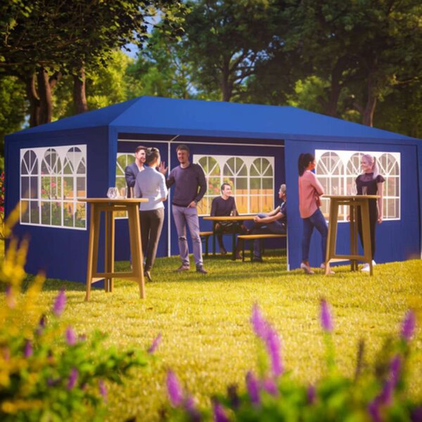 Paviljon za zabave NEAPOL, 3x6m, moder Jurhan