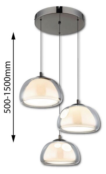 VISEČA LED-SVETILKA AVILA 2700-6500 K 230 V