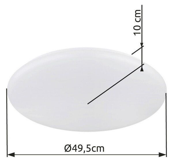 STROPNA LED-SVETILKA Eclypse 2700 K 230 V