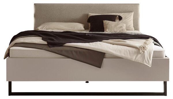 POSTELJA 180 cm x 200 cm , tekstil, leseni material kašmir