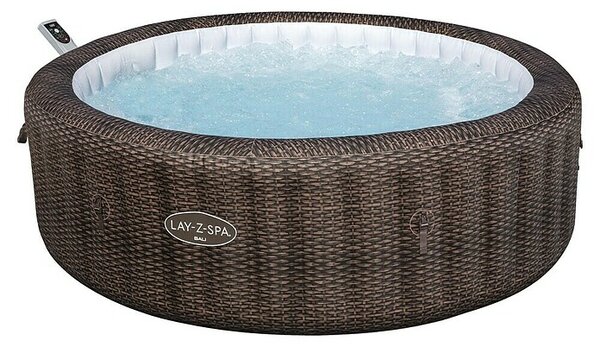 Bestway Lay-Z-Spa Prenosni masažni bazen Bali Smart AirJet™ 7 (Ø x V: 216 x 71 cm, Rjava, 1.260 l)