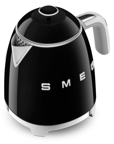 Črn grelnik vode iz nerjavečega jekla 800 ml Retro Style – SMEG