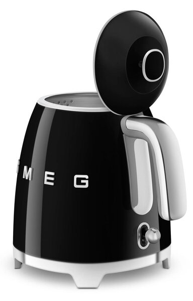 Črn grelnik vode iz nerjavečega jekla 800 ml Retro Style – SMEG