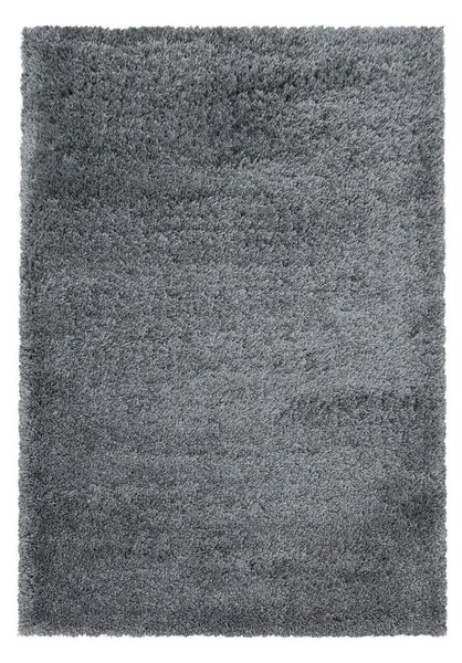 PREPROGA Z VISOKIM FLOROM Fluffy 3500 Lightgrey 140/200 cm tkano svetlo siva