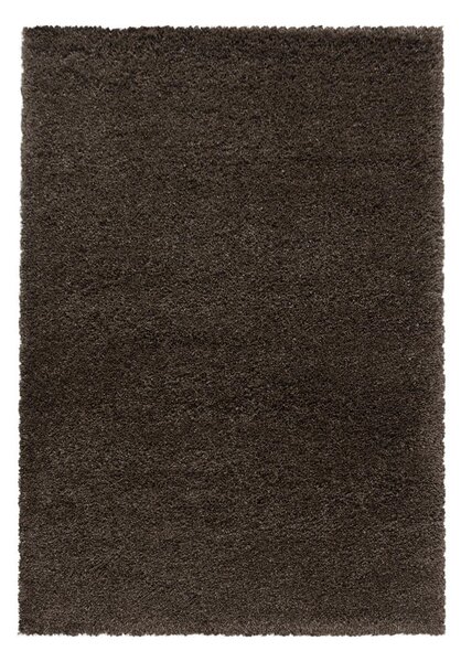 PREPROGA Z VISOKIM FLOROM Fluffy 3500 Braun 140/200 cm tkano rjava