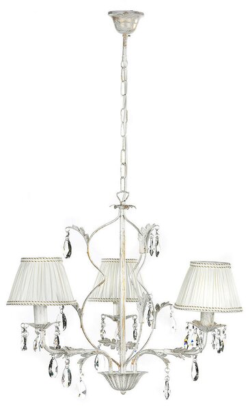 KRISTALNA VISEČA SVETILKA 60/105 cm E14