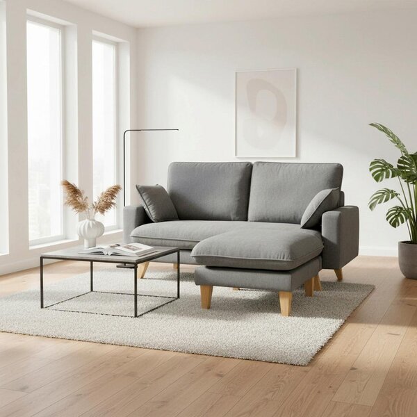 Bessagi Home Sedežna Garnitura Illa, Siva