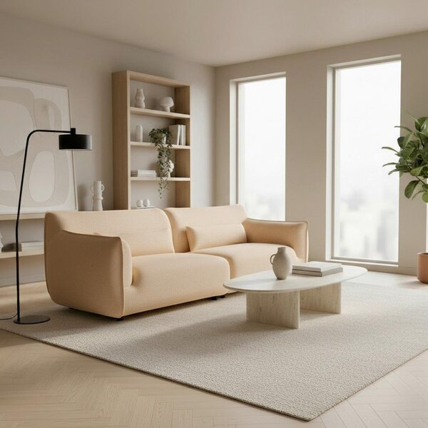Bessagi Home Velika Zofa Clara, Krem