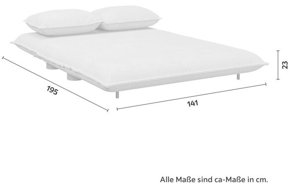 Bessagi Home Dvosed Z Ležiščem Bella, Bež