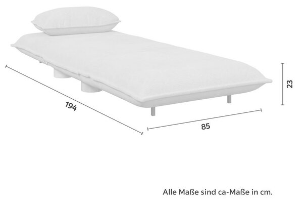 Bessagi Home Fotelj S Funkcijo Ležišča Bella, Bež