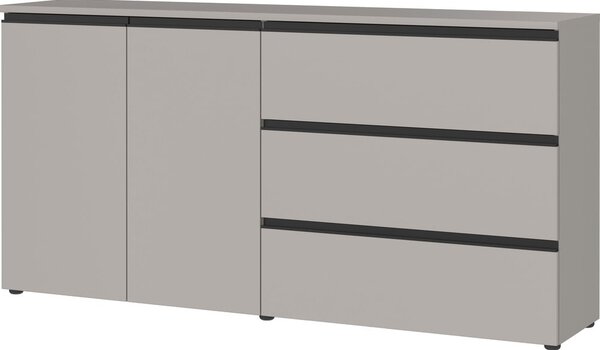 Siva nizka komoda 180x91 cm Bastia – Germania