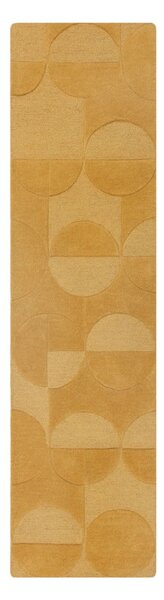 Oker rumen volneni tekač 60x230 cm Gigi - Flair Rugs