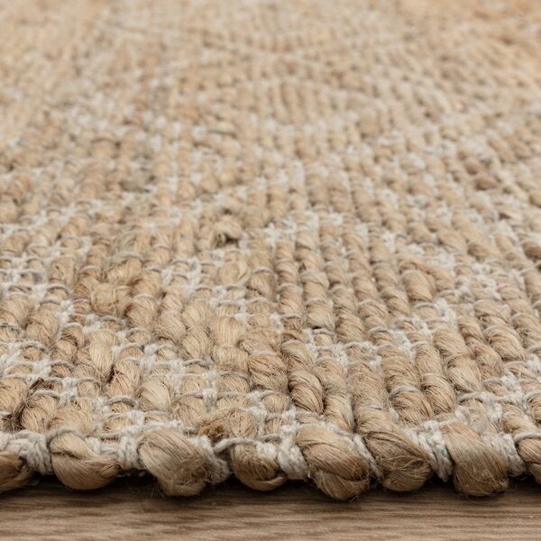Ročno tkana preproga iz mešanice jute v naravni barvi 120x170 cm Asher Natural – Asiatic Carpets