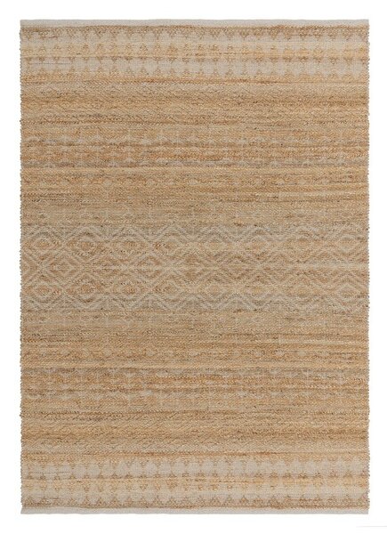 Ročno tkana preproga iz mešanice jute v naravni barvi 120x170 cm Asher Natural – Asiatic Carpets