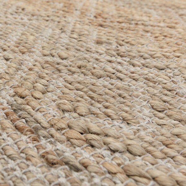 Ročno tkana preproga iz mešanice jute v naravni barvi 120x170 cm Asher Natural – Asiatic Carpets