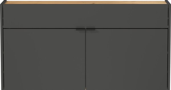 Antracitno siva omarica 110x57x22 cm Ameca – Germania