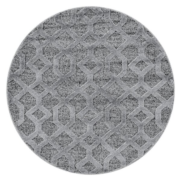 Mömax Tkana Preproga Pisa, Siva, Ø Ca. 80cm