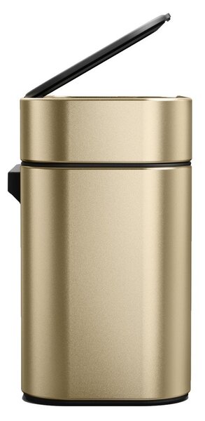 Koš za biološke odpadke v mat zlati barvi 4 l – simplehuman