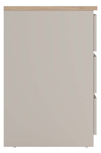 Kremno bela komoda 77x76x50 cm Naia – Tvilum
