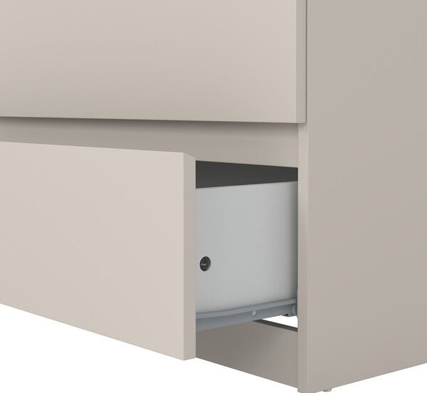 Kremno bela komoda 77x76x50 cm Naia – Tvilum
