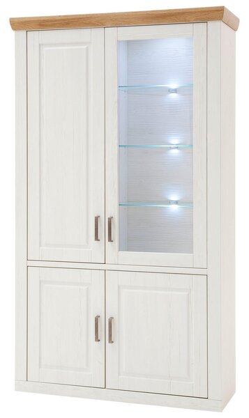 VITRINA, barve hrasta, barve pinije