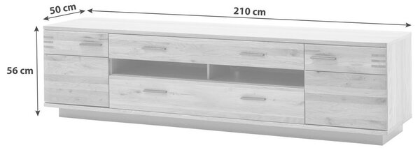 TV-ELEMENT barve hrasta