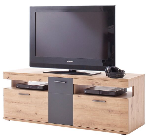 TV-ELEMENT antracit, barve hrasta