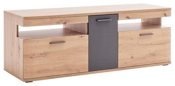 TV-ELEMENT antracit, barve hrasta