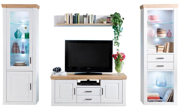 DNEVNI REGAL, barve hrasta, barve pinije
