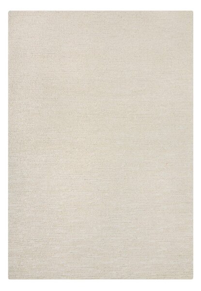Slonokoščena ročno tkana volnena preproga 160x230 cm Harris Boucle – Flair Rugs