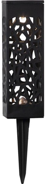Komplet 2 zunanjih solarnih svetilk LED Star Trading Izola, višina 18 cm