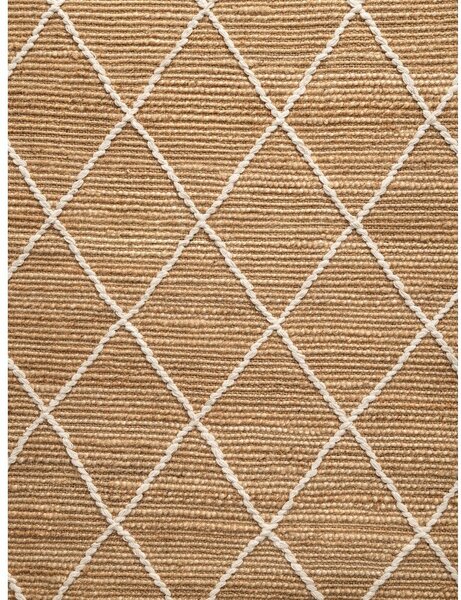 Ročno tkana preproga iz jute v naravni barvi 80x150 cm Kunu – Hanse Home