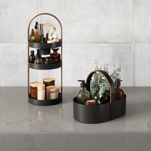 Črn kopalniški organizator Bellwood – Umbra