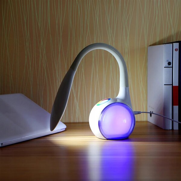 Moderna velika LED 256 RGB svetilka namizna USB touch