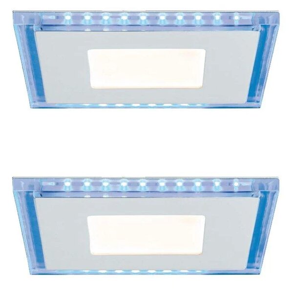 2x LED vgradni panel 7W z modro LED 2700K + napajalnik