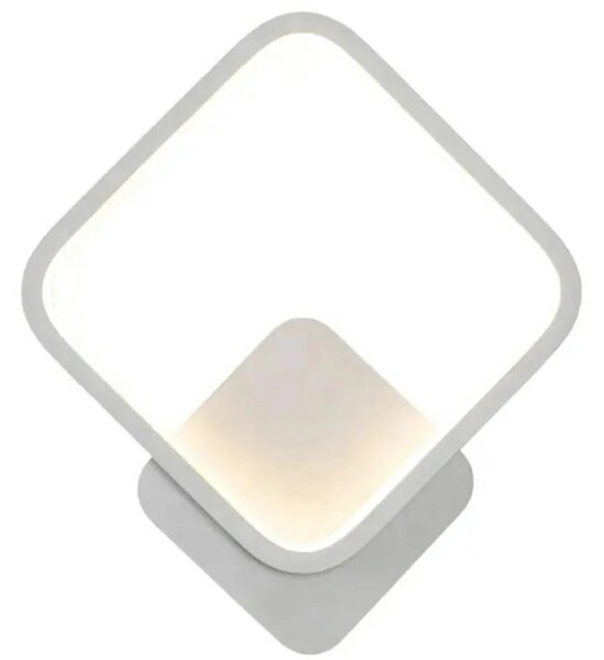 Moderna stenska nadometna LED svetilka 12W bela 23cm 4500K