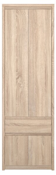 KONDELA Regal s predalom 1D3S, hrast sonoma, NORTY TIP 5