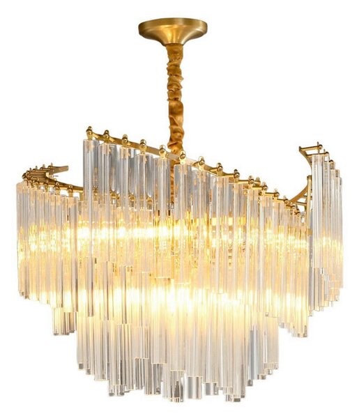 KRISTALNA VISEČA SVETILKA SERAPH 80/60 cm E14