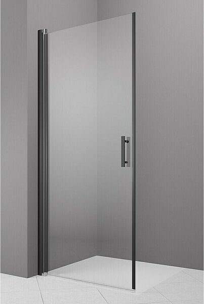 Camargue Vario Vrtljiva vrata B1 (75 x 195 cm, Prevlečena, Debelina stekla: 6 mm, Krom)
