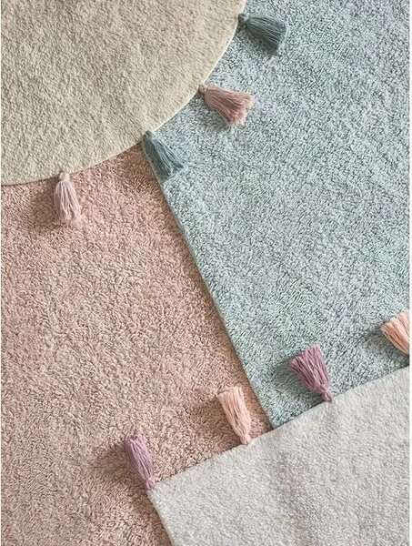 Perljiva otroška preproga Malu Rose Lilac