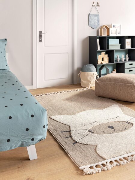 Otroška preproga Momo Cat Beige