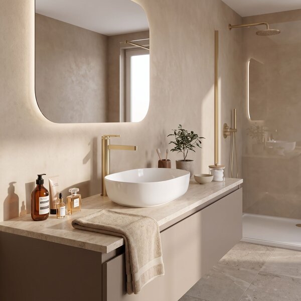 Kopalniški mešalnik Rea Grace Brush Gold High