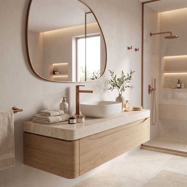 Kopalniški mešalnik Rea Grace Brush Copper High