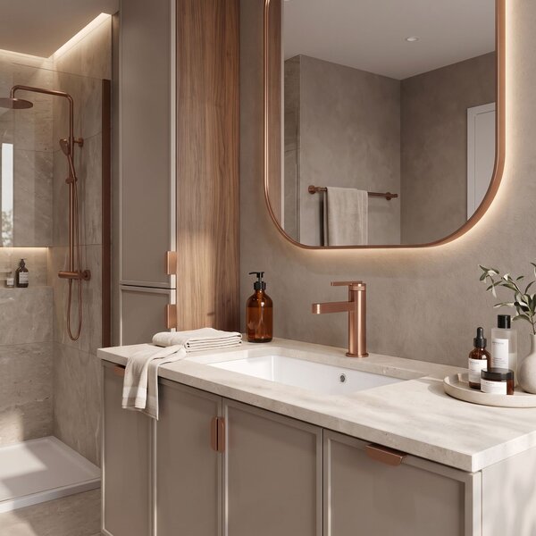 Kopalniški mešalnik Rea Grace Brush Copper