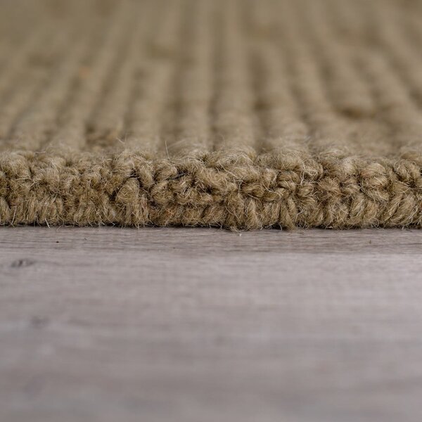 Kaki zelena ročno tkana volnena preproga 160x230 cm Harris Boucle – Flair Rugs