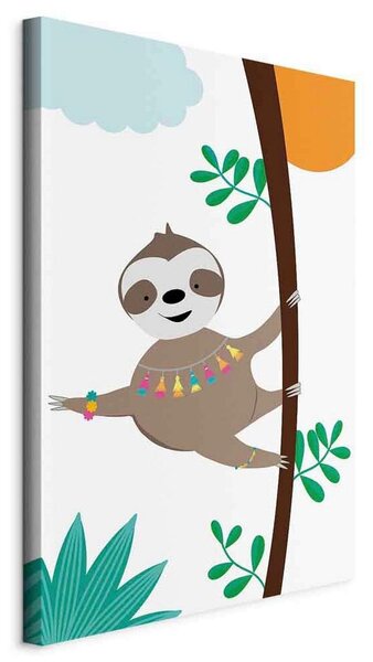 Artgeist Slika Na Platnu Happy Sloth