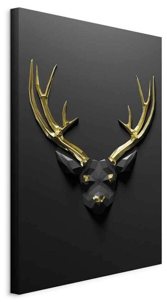 Artgeist Slika Na Platnu Golden Antlers